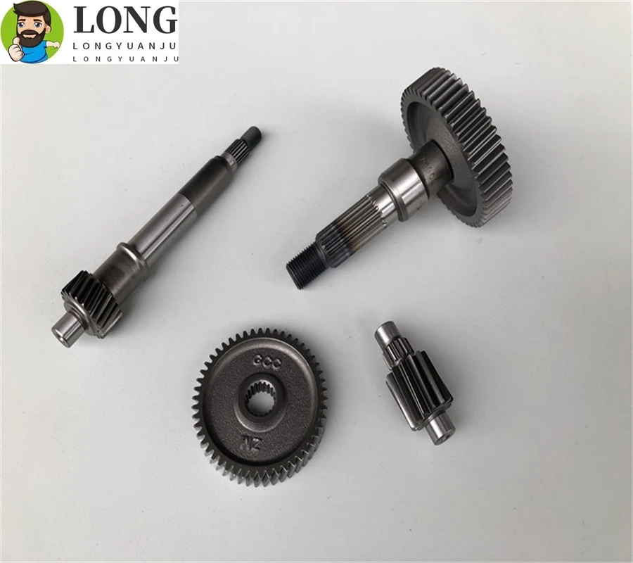 Motorcycle engine drive gear drive shaft  for Honda 100cc WH100 SCR100 GCC 100 SPACY100 SCR 100cc  Scooter Engine Spare Parts