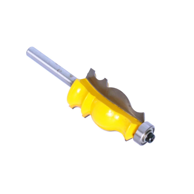 Imagem -05 - Chwjw-shank Architectural Moldagem Router Bit Carbide Escultura Fishtail Cortador Carpintaria Forma Cortador Ferramenta mm 1pc