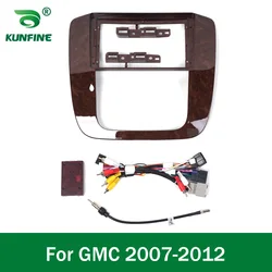 Car GPS Navigation Stereo For GMC 2007 2008 2009 2010 2011 Radio Fascias Panel Frame Fit 2Din 9 inch In Dash headunit screen
