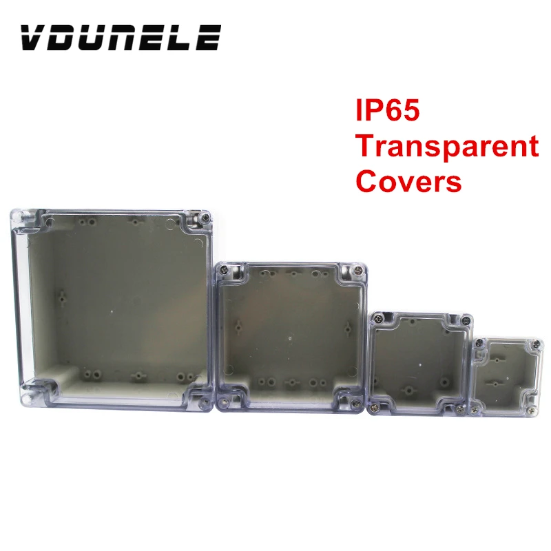 Dustproof And Waterproof IP65 Case DIY Junction Box 83x58x33mm ABS Plastic Switch Box  Power Supply Enclosures PCB Shell Housing