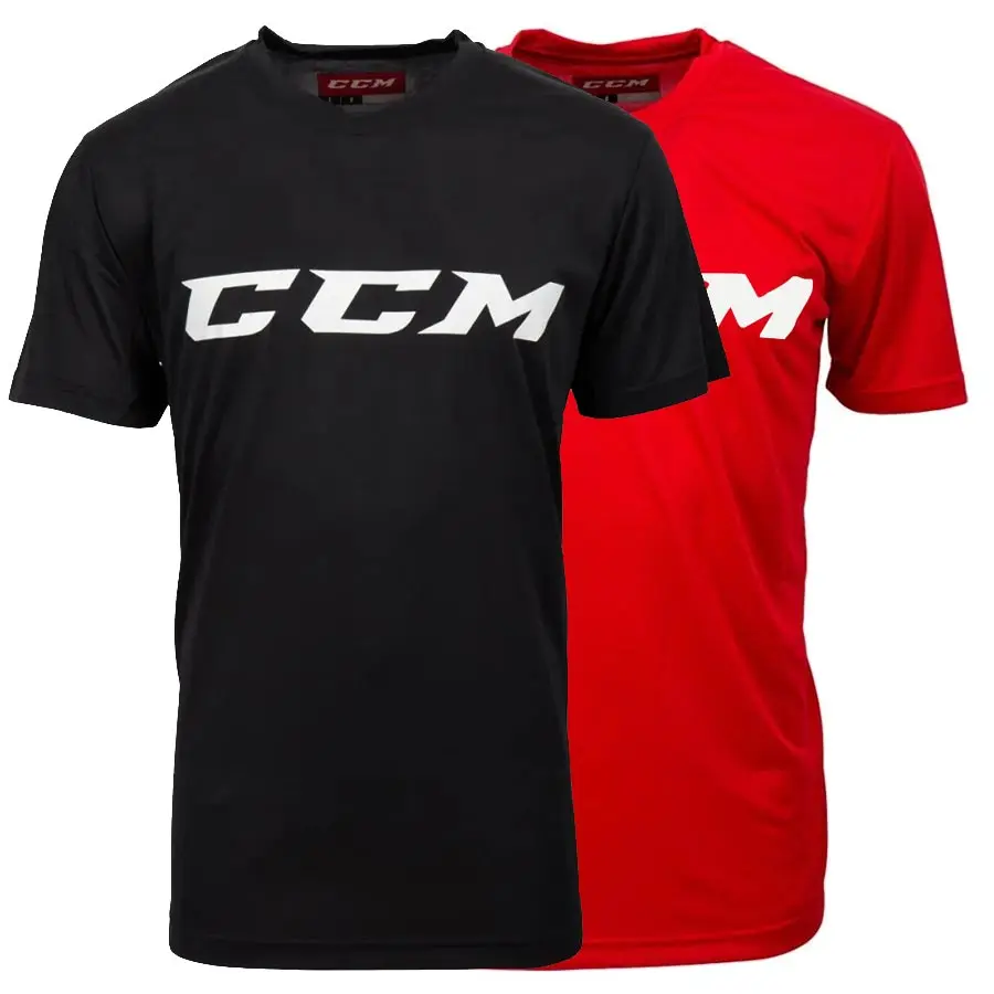 CCM 2020 new authentic men's T-shirt women's T-shirt women's clothing sports short sleeve printed top package mail