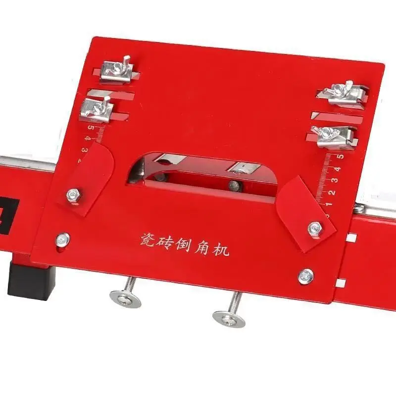 Máquina biseladora de azulejos deslizantes, biseladora de 45 grados, cortadora, pequeño Marco de biselado de escritorio, artefacto de molienda