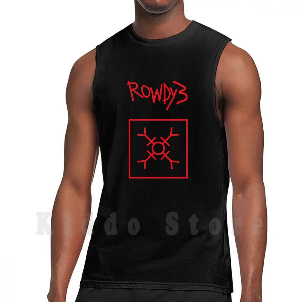 Rowdy 3 Tank Tops Vest 100% Cotton Dirk Gentlys Holistic Detective Agency 3 Project Blackwing Gripps Cross Vogel Vogle