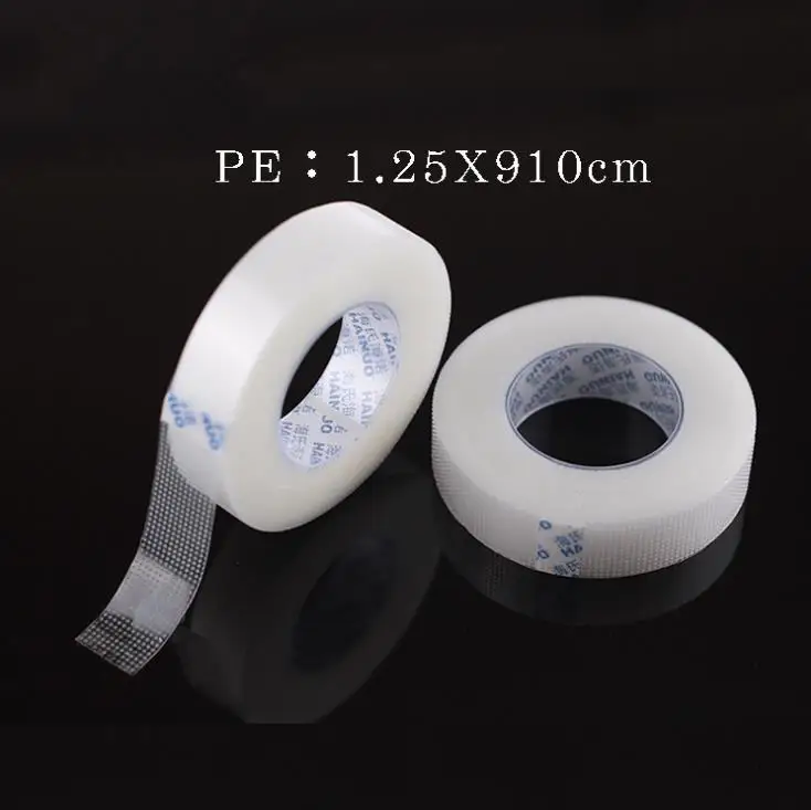 

500pcs Eye Pads Medical PE Non-woven Tape Breathable False Eyelash Extensions Glue Under Patch Eye Lashes Makeup SN30