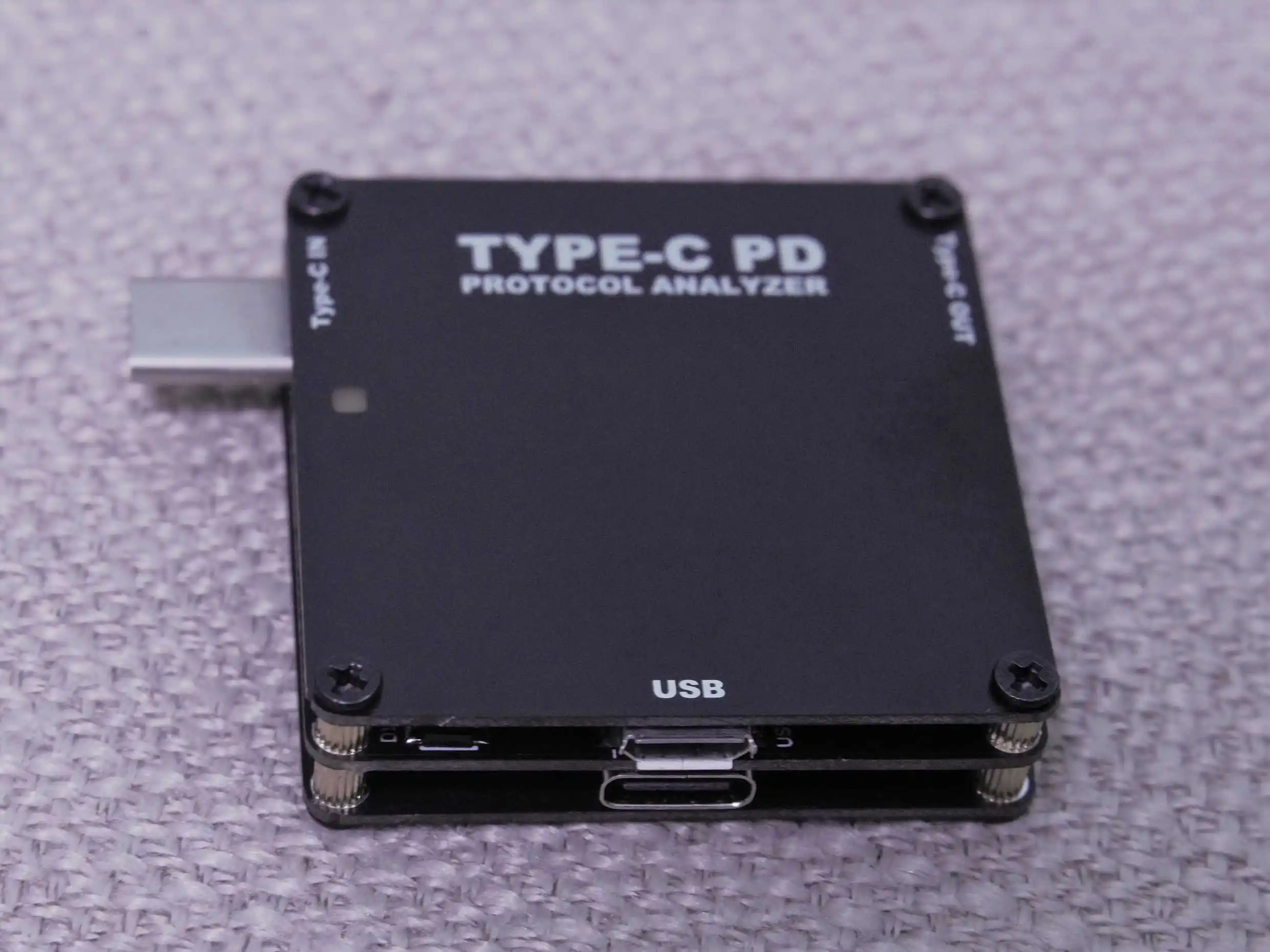 Type-C Pd Protocol Analyzer Compatibel Met CY4500 Voeding Snelle Lading Debugging Tool Tester