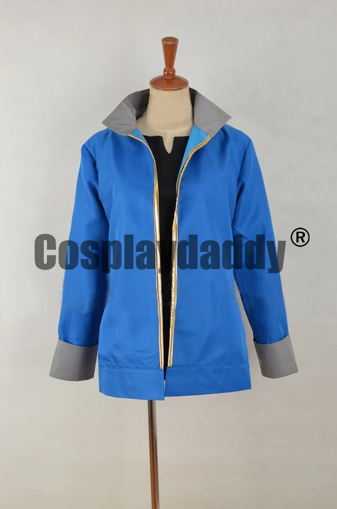 

Pocket Monster Volkner Top Coat Jacket Outfit Suit Halloween Cosplay Costume F006