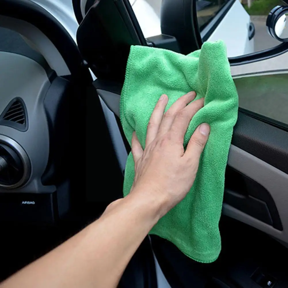 

30x30cm Car Detailing Car Wash Microfiber Towel Car Cleaning Drying Auto Washing Cloth Micro Fiber Rag Car Accessories