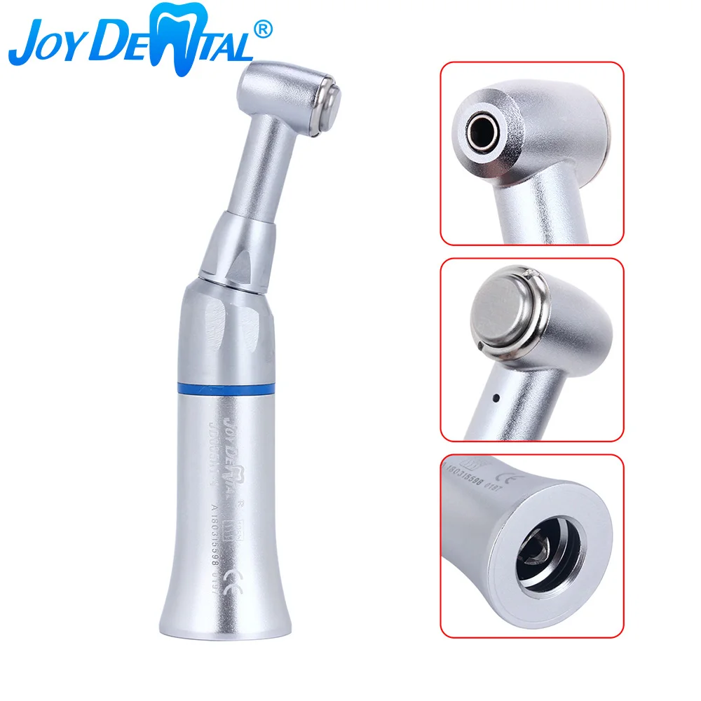 JOYDENTAL Dental Push Button Contra Angle Low Speed Handpiece Push Button Autoclavable 135 ° C