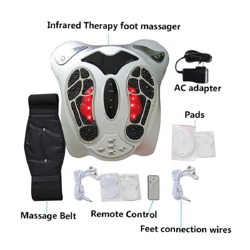 

hot selling electro magnetic wave pulse blood circulation electric foot massager