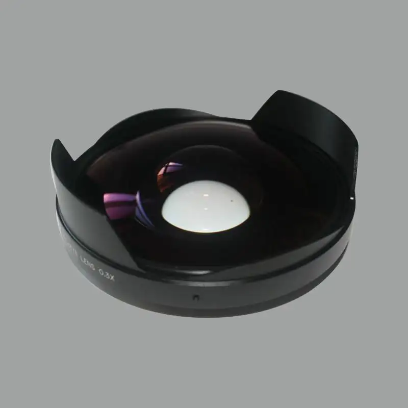 Kapkur 0.3X 62mm Fisheye camcorder lens , manual focus camera lens