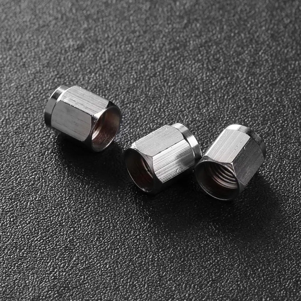 10pcs Universal  Chrome Copper Car Motorcycle Wheel Tire Valve Stem Caps Dust Covers Lid Truck Motorcycle Bike For TOYOTA HONDA