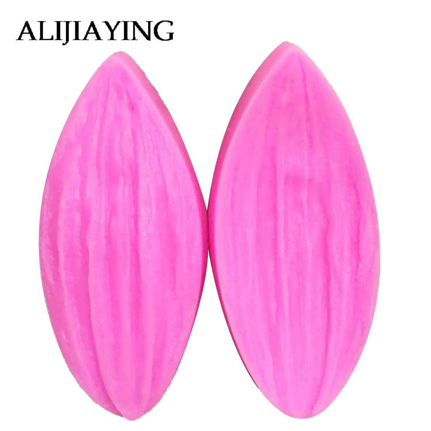 M1123 2pcs/set Silicone Mold Flower Leaf DIY Fondant Cake Decorating Tools Flower Making Petal Leaf Veiner Silicone Mold