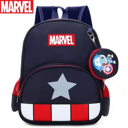 Sac à dos Marvel Boys pour étudiants, sac à main Captain America de marque, cartable Spiderman pour enfants, grande capacité