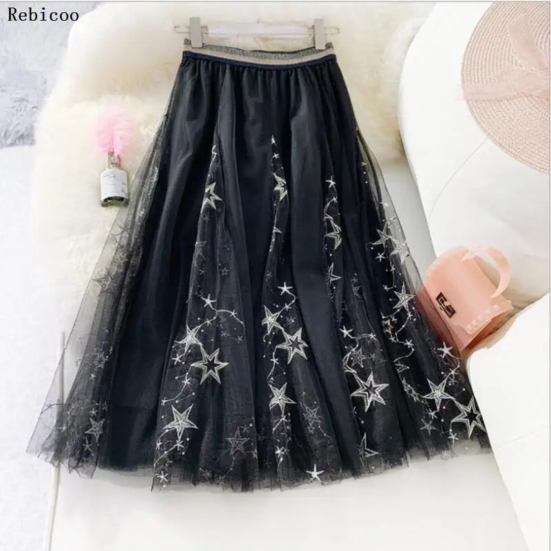 

Women Long Tutu Tulle SKirts Wedding Underskirt Crinoline Skirts for Prom Bridesmaid Party Fast Shipping