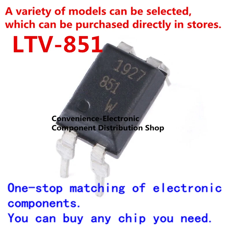 10PCS/PACK LTV-851 DIP4 LTV851 851 DIP-4 Optocoupler