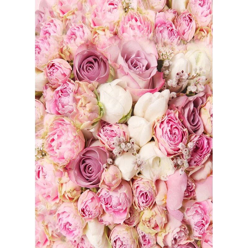 Vinile fondali fotografia Prop fiore parete pavimento in legno tema matrimonio Studio fotografico sfondo 1911 CXZM-15