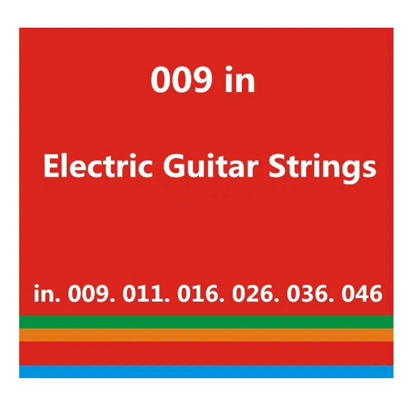 

5Sets .009-.046 Electric Guitar Strings Musical Instruments Accessories Super Light Guitar Parts Wholesale