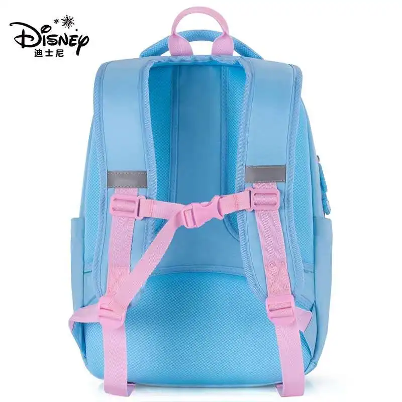 Disney Frozen School Bags for Girls Elsa Anna Olaf Primary Student Shoulder Orthopedic Backpack Grade 1-4 Big Capacity Mochilar