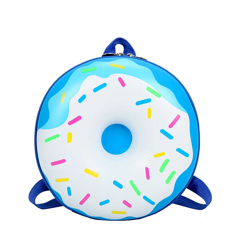 3D Cartoon Backpack Children Boy Girl School bag Lovely Rainbow Donut Bagpacks Multi-functional Childen Kids Bag Festival Gifts