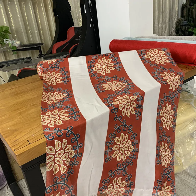 

Traditional Non-Legacy Spinning Craft High-Grade Pure Silk Fabric 100% Silk Star Woven Fabric