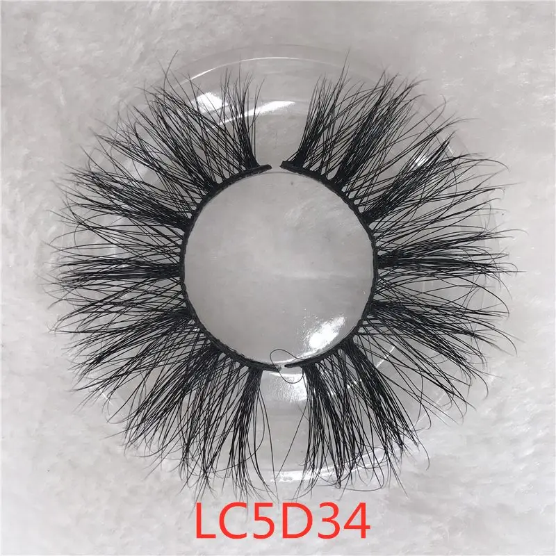 5D 25mm Mink Eyelashes Hot Selling Full Strip Lashes