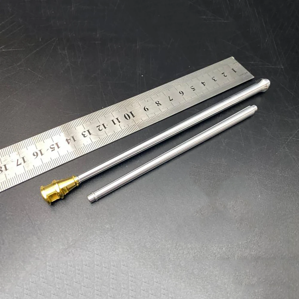 Metal Muzzle Brake Barrel 2 Types 2143 For CYT059 1/35 T29 Tank Model Kits