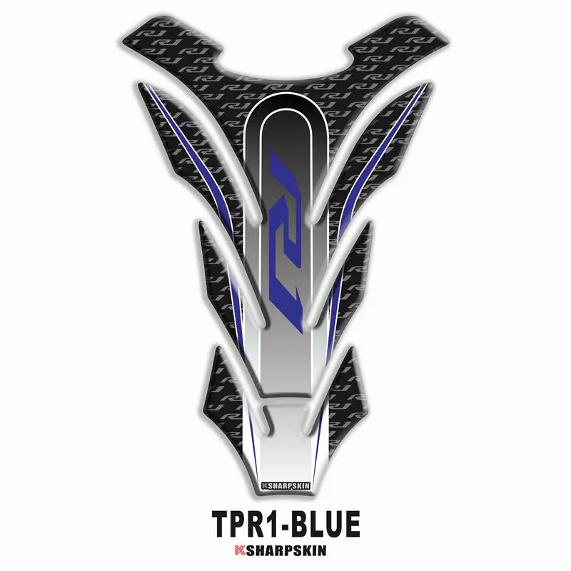 

Motorcycle 3D Gel Fuel tank pad sticker protective decorative decal Moto sticker For YAMAHA R1 YZF-R1 YZF r1