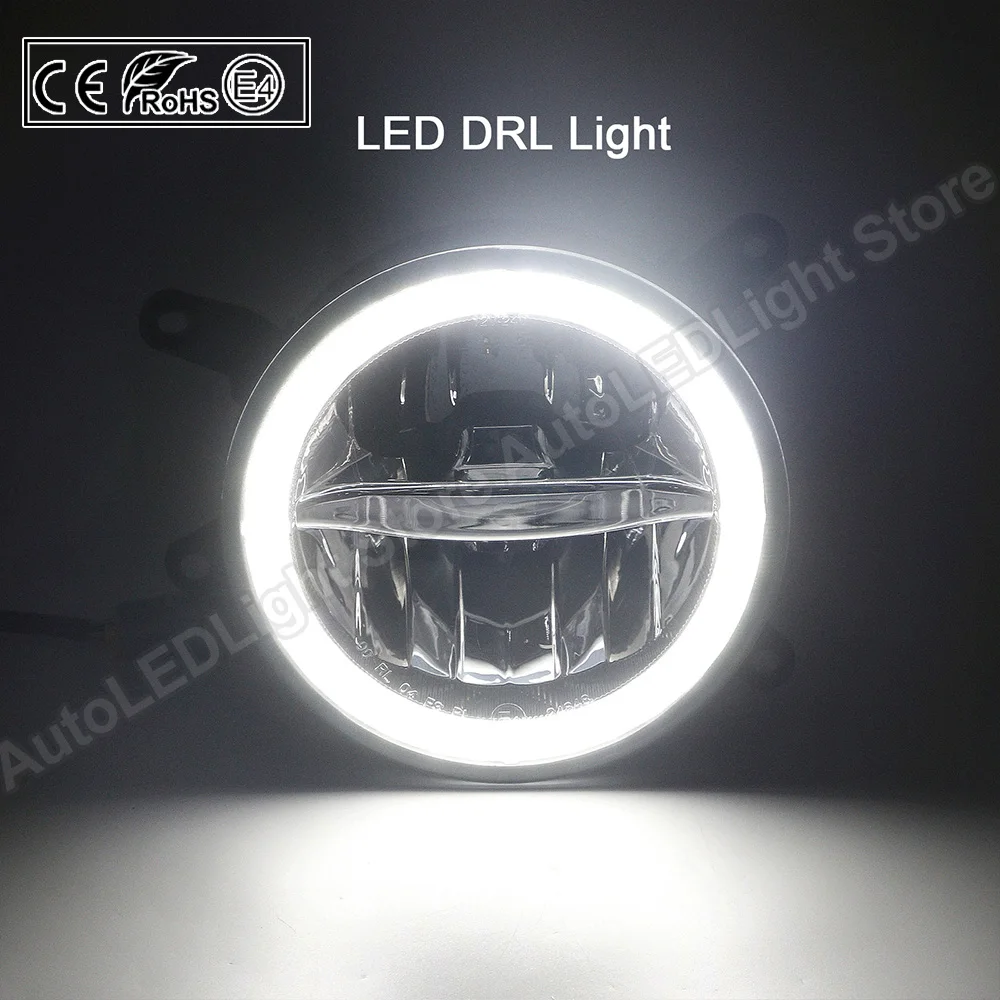 2Pcs For 2005 2006 2007 2008 2009 Ford Mustang GT 2005 2006 2007 2008 2009 LED Bumper Fog Lamp Daytime Running DRL Light