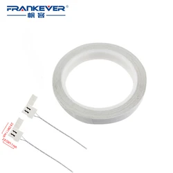 FrankEver 5M/Set DIY OFC Adhesive Flat Speaker Cable 2 Copper Conductor Under 36 Voltage Led Audio Wire Power Extension Cord