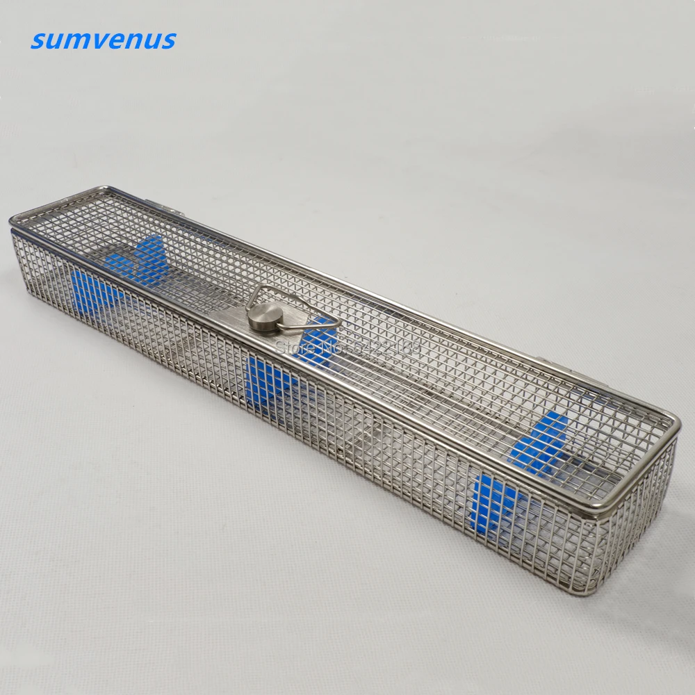 High Temperature Autoclave Low Temperature Plasma Stainless Steel Wire Endoscope Disinfection Cage Box