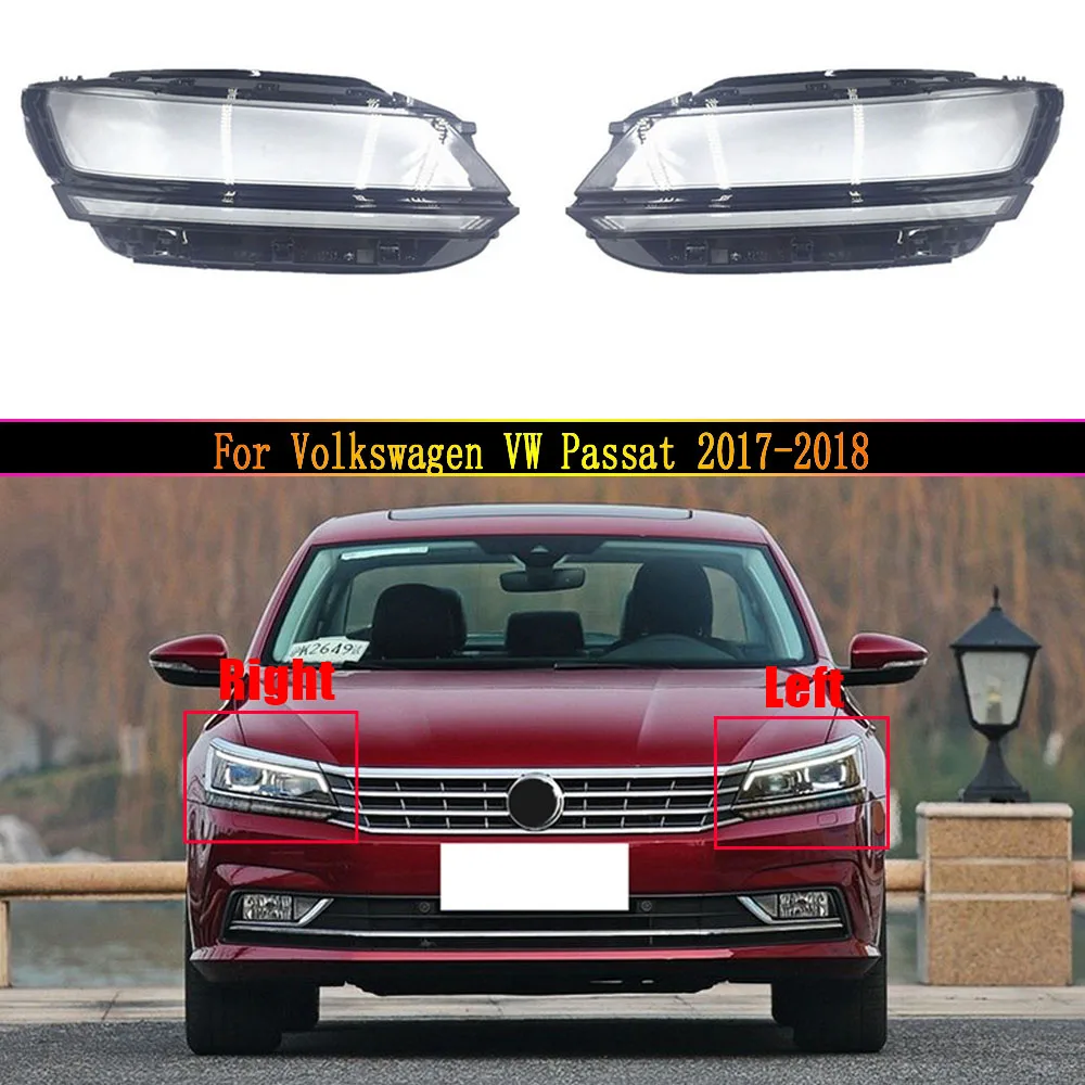 

Автомобильный налобный фонарь для Volkswagen VW Passat 2017 2018, автомобильный налобный фонарь, налобный объектив, автомобильный чехол