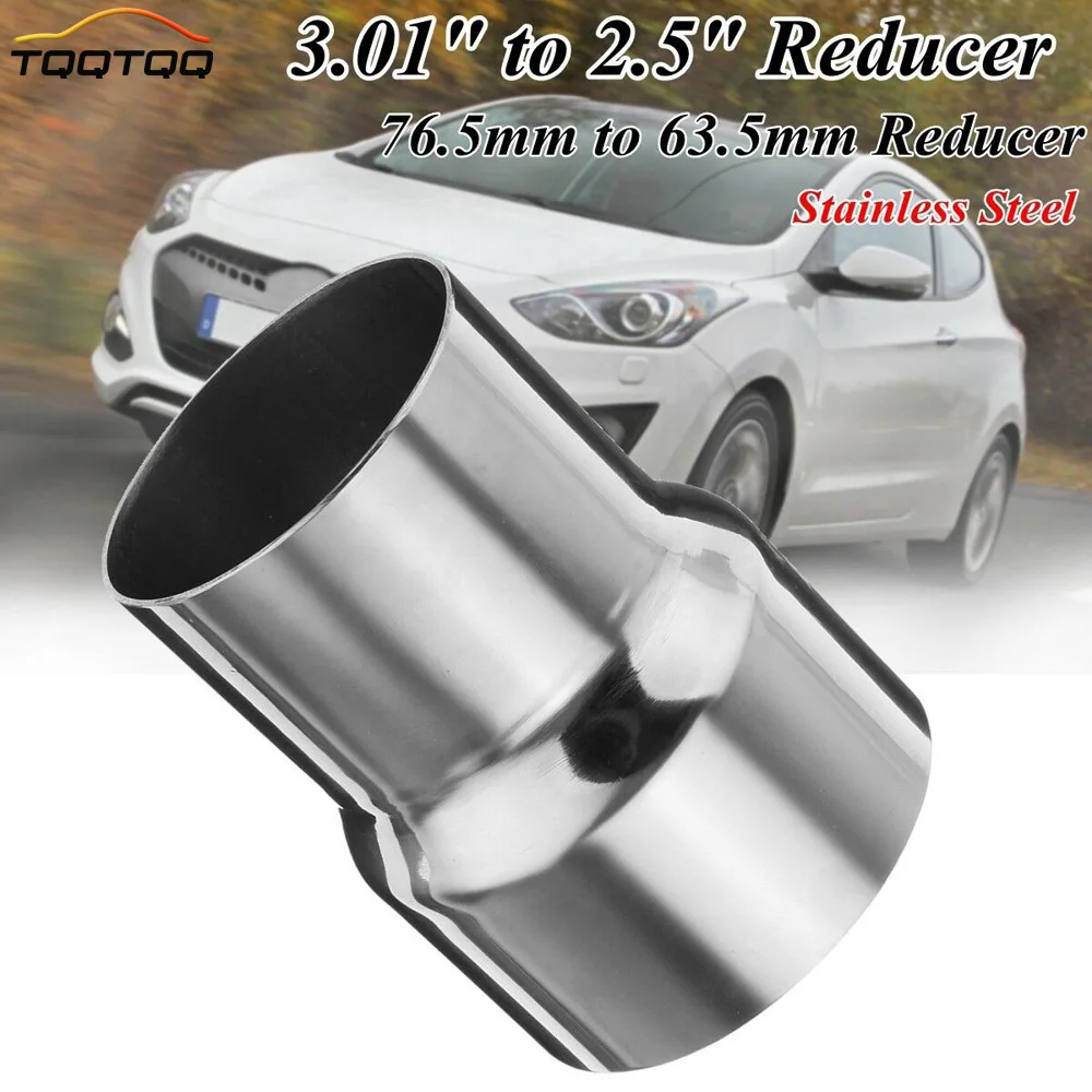 

1Pcs 3" ID to 2.5" ID Exhaust Pipe Reducer Adapter 304 Stainless Steel Universal