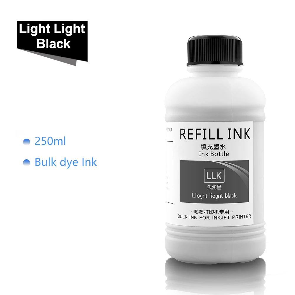 Kit de recarga de tinta de 250ML para impresora de inyección Epson Stylus Photo 950, 960, 2100, 2200, R1800, R1900, R2000, R2400, R2880, R3000, SC-