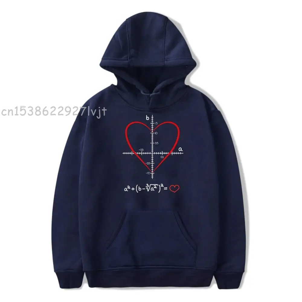 MensAll You Need Is Love Math Equation Hoodie Spring Autumn Hooded Aesthetic Hoodie Funny Graphic Clothes Teenager Pullover