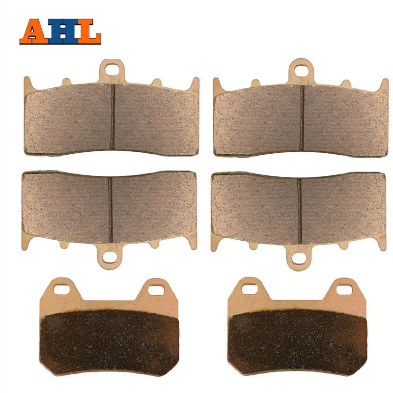 

AHL Motorcycle Front and Rear Brake Pads for BMW K1200LT K 1200 LT (Evo Integral ABS) 2000-2009 Sintered Brake Pads