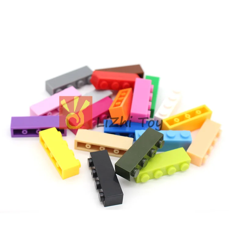 MOC *Brick 1*4 (3h) 3010 DIY Enlighten Building Blocks Educational Kids Toys Compatible With Assembles Particles 100pcs