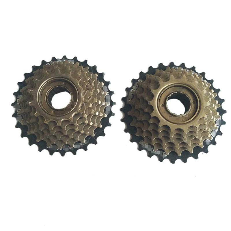 Mountain Bike Variable Speed 7 piece flywheel 7-speed Positioning Wheel 21/7-speed Multi-piece Rotary Gear Decoration Freewheel