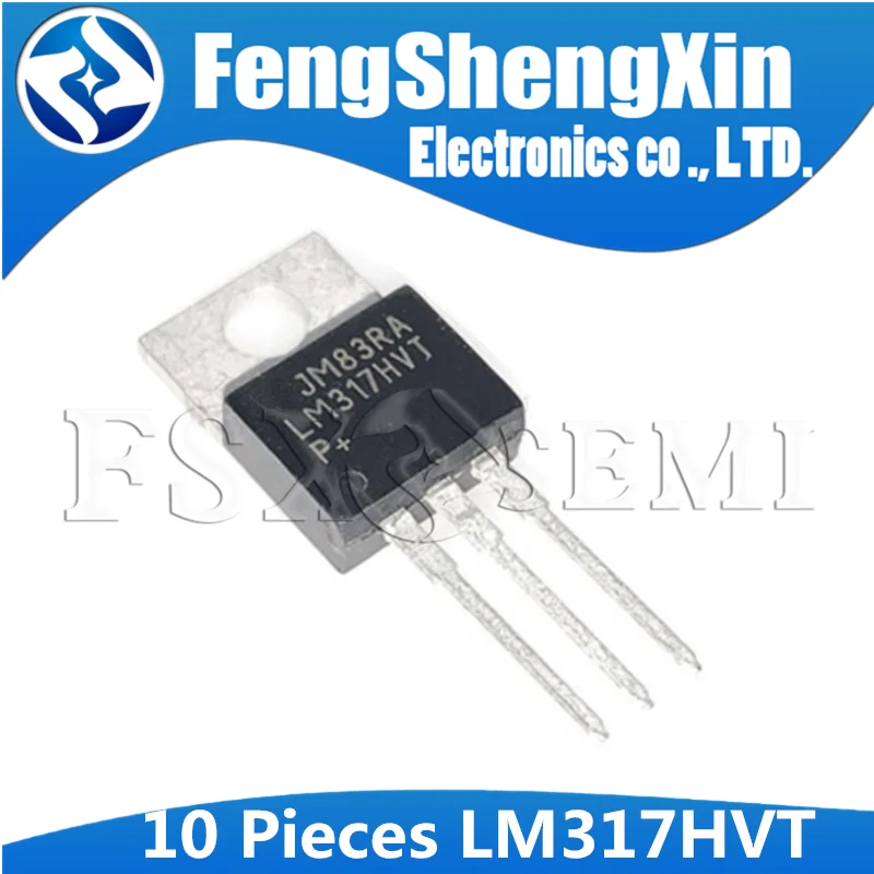 

10pcs LM317HVT TO-220 LM317 TO220 High Voltage Three-Terminal Adjustable Regulator