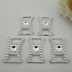 10pcs Beautiful Rhinestone Buckle For Chair Sash 15mm