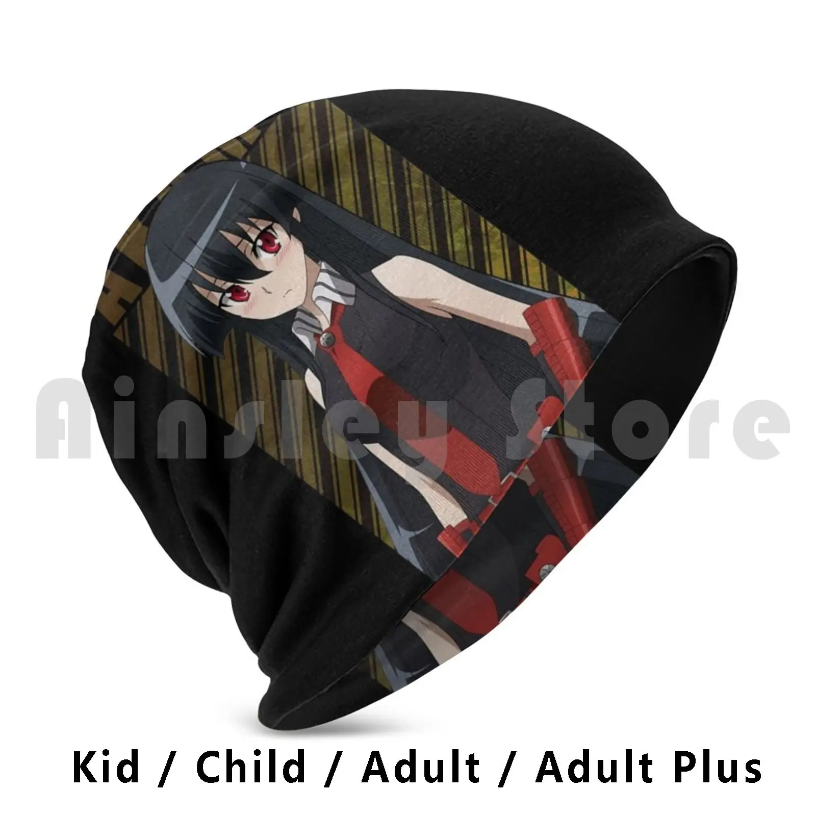 Akame Ga Beanies Knit Hat Hip Hop Akame Ga Kill Akame Ga