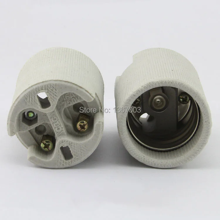 High-quality E40 Ceramic Lamp Base, E40 Lamp Socket, Lighting Accessories Screw Flame Retardant