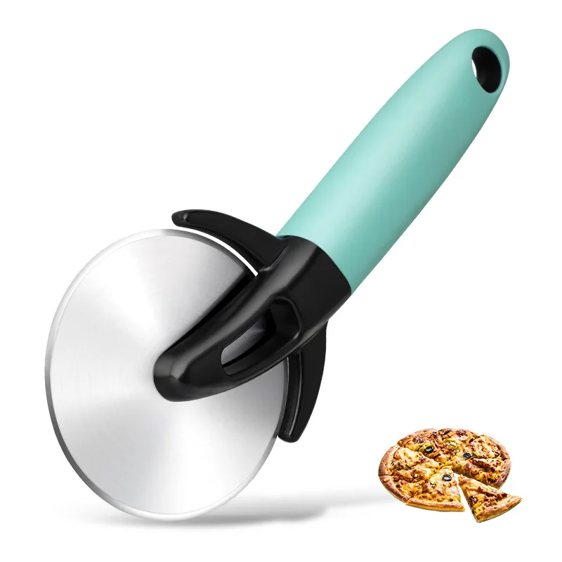 

Pizza Cutter 430 Stainless Steel Pizza Knife Cake Bread Pies Round Knife Pastry Pasta Dough Kitchen Baking Tools