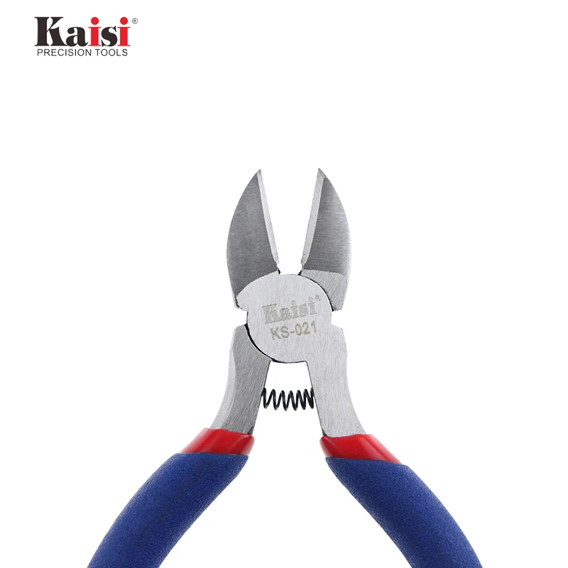 Kaisi KS-011 / KS-021 Chrome Vanadium เหล็กจมูกยาวคีมตัดสายตัดลวดอิเล็กทรอนิกส์เครื่องมือ