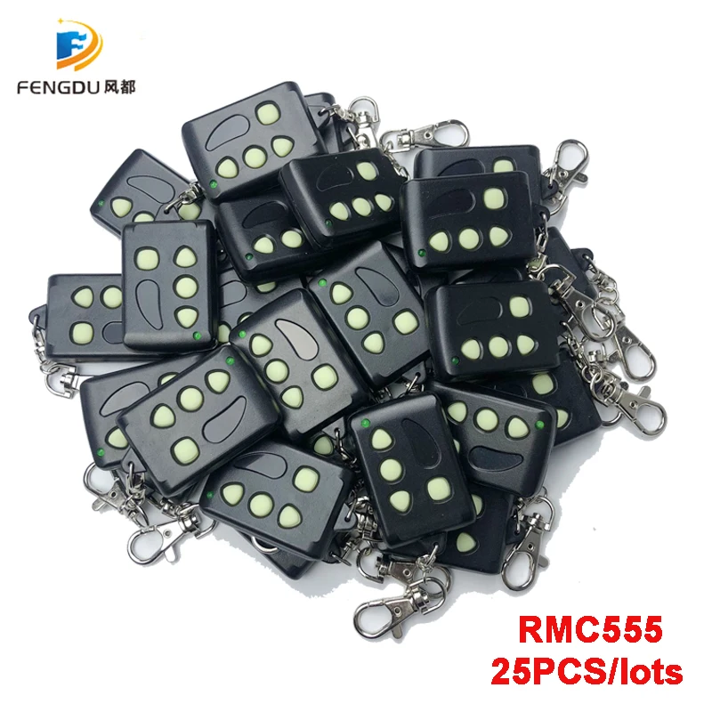 Remote Control For Gate 280-450MHz Remocon RMC555 For RMC888 Copy Machine 25PCS Duplicator Key Garage Door Opener