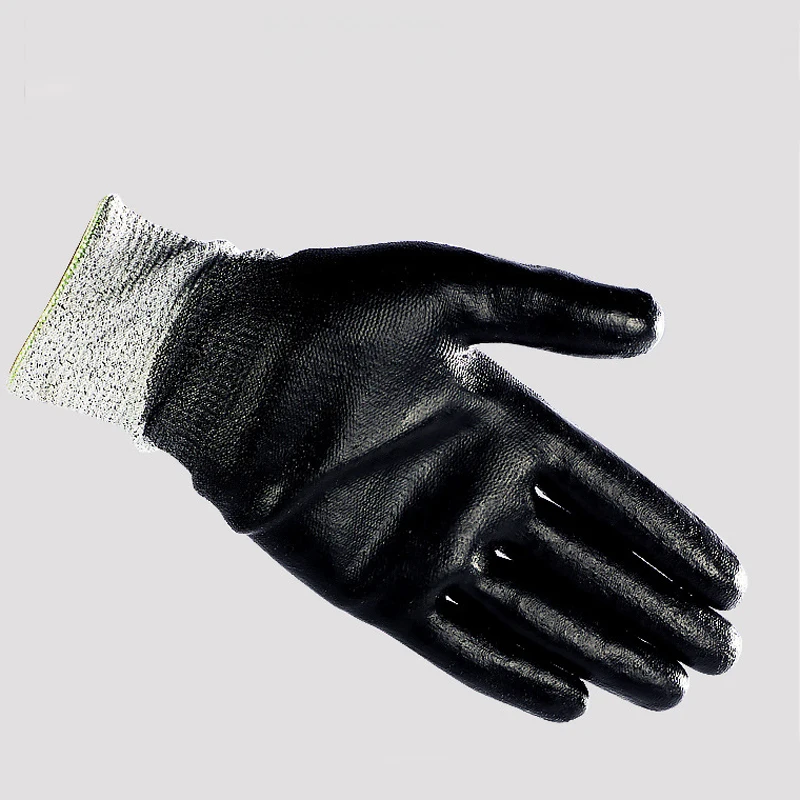 3M 5-LEVER Anti-cutting  Safety Gloves Cut Proof Stab Resistant Wire Machining Gardening  Cut Metal Mesh Butcher Work Gloves