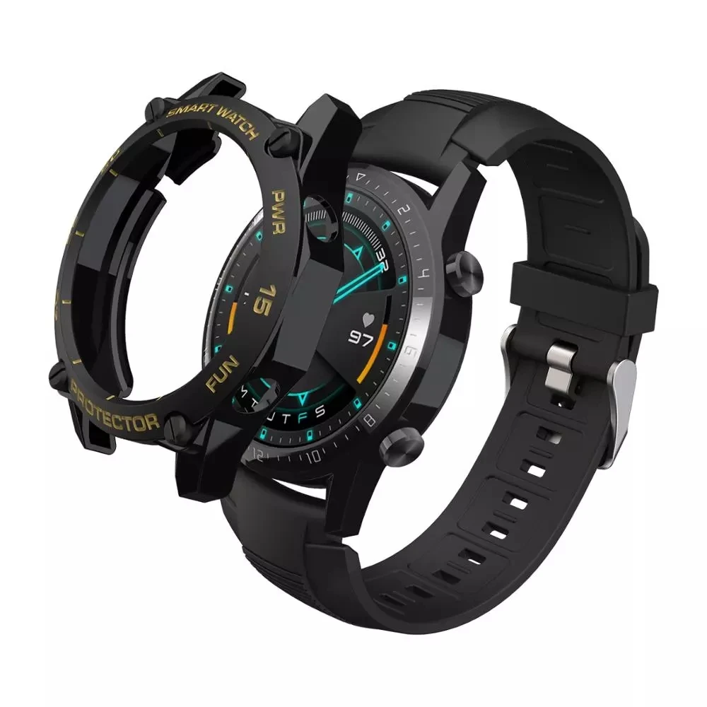 2020 Case For Huawei GT2 GT 2 Honor Magic 2 Cover Protector Strap SIKAI PC TPU Band Bracelet Smart Watch Accessories