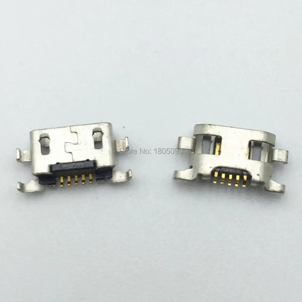 10pcs Micro USB 5pin Charge Socket Plug Jack Port Connector No curling For BlackBerry Z30 Q10 Priv 9983 9930 9900 Moto G2 G+1