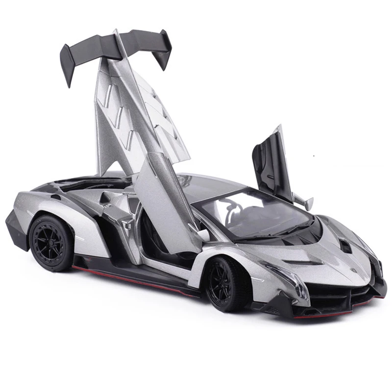 

1:24 Scale Alloy Poison Sports Car Vehicle Model Simulation Classic Metal Boys kids Adult Toy Collection Decoration Display Show