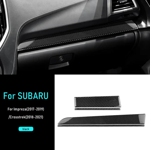 Наклейка из мягкого углеволокна для Subaru Crosstrek 2018-2023 Impreza 2017 2018 2019 2020 2021 2022 2023