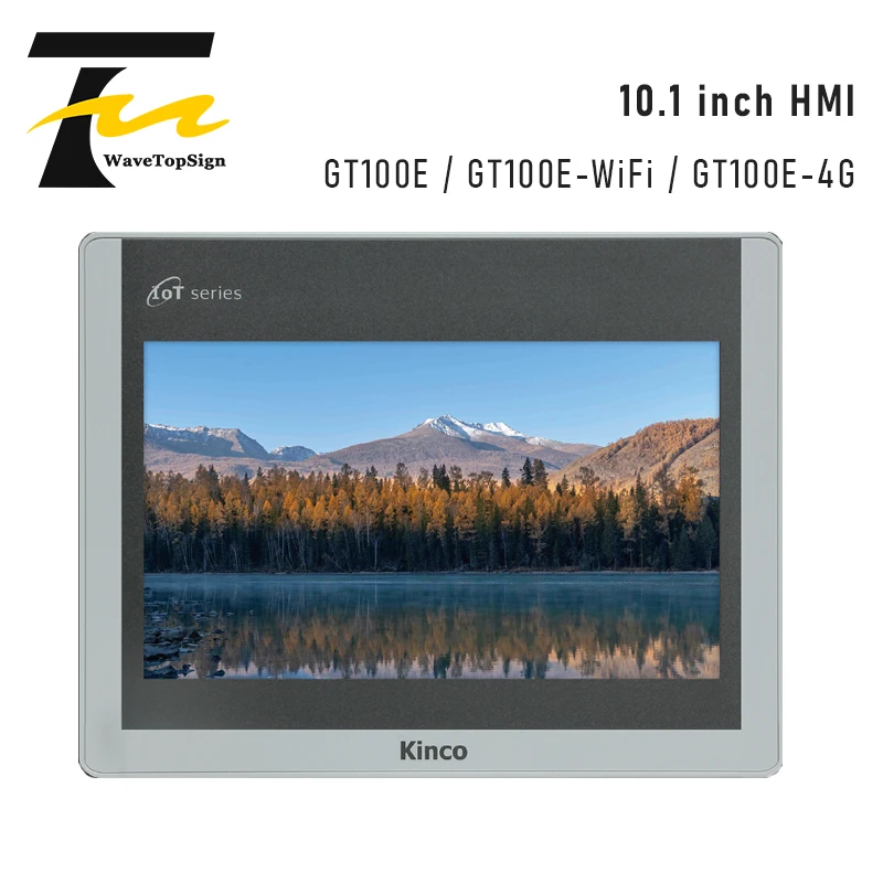 Kinco HMI GT Series IOT GREEN Series HMI GT100E GT100E-WiFi GT100E-4G 10.1inch Support Ethernet Function Built-in 4G & WiFi